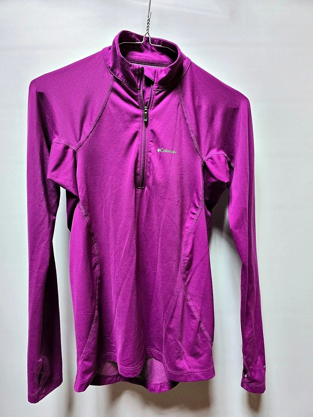Columbia Omni-Heat Half Zip Thermal Top Women's Purple XS
